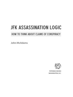 cover image of JFK Assassination Logic